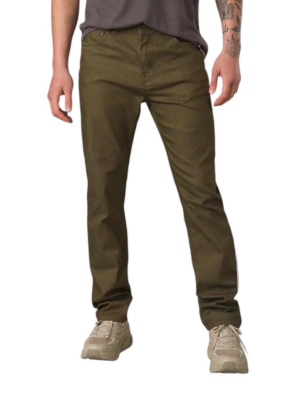 prAna Bridger Jean Peat Stretch‎ Denim Slim Straight Performance Men’s 32
